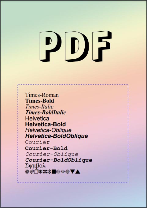 Simple PDF Creator in Java